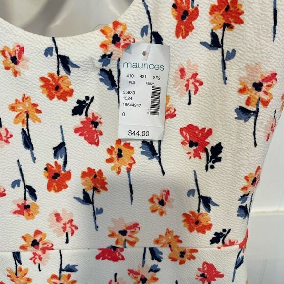 Maurice’s colorful dress size women’s 0X - Picture 5 of 6
